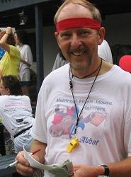 The GM happily counts all the cash